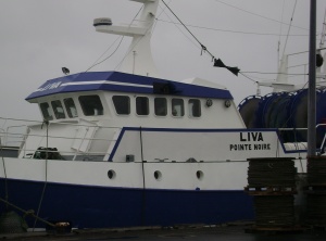 Bateau venant de Pointe Noire